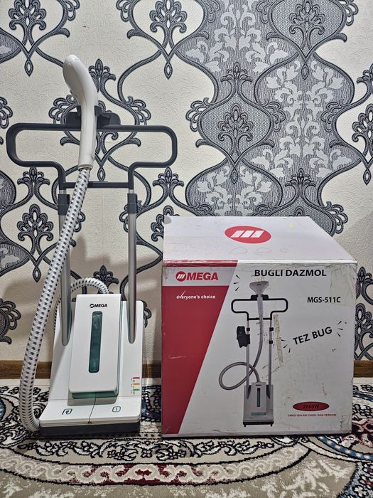 Мощный вертикальный отпариватель MEGA 2800W в отличном состоянии