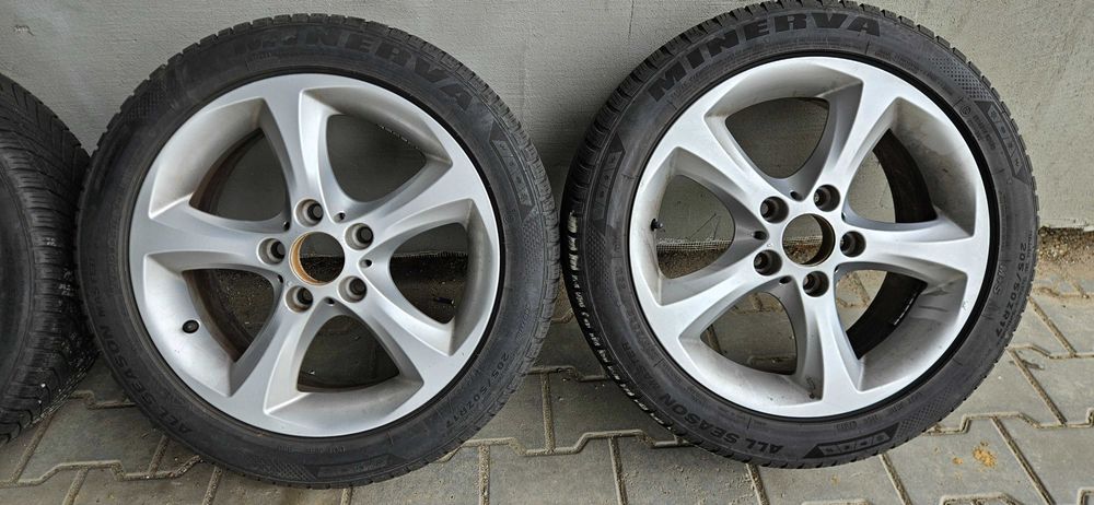 Set 4 Jante Originale BMW 17" (Style 379) + Anvelope All Season 205/50 R17