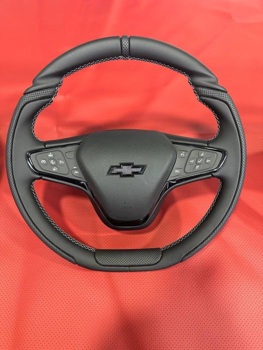 Перетяжка руля , анатомия , алькантара , кожа