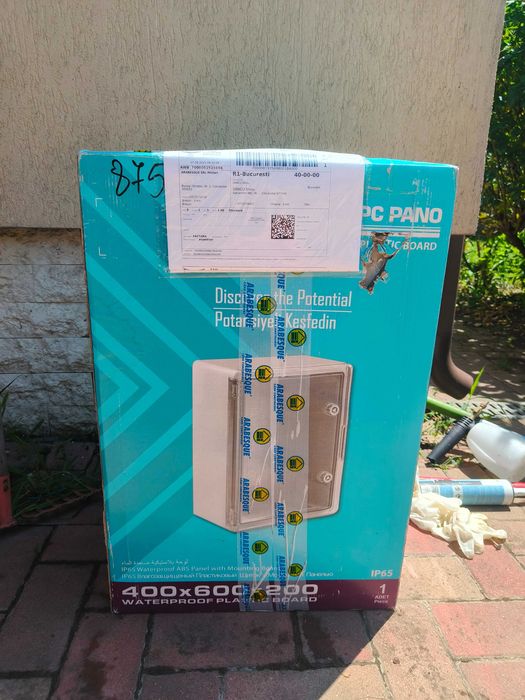 dulap / panou electric ABS IP65, 400 x 600 x 200 mm