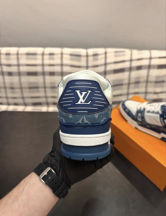 Adidasi “Louis Vuitton Trainer Blue” (Sigilat)