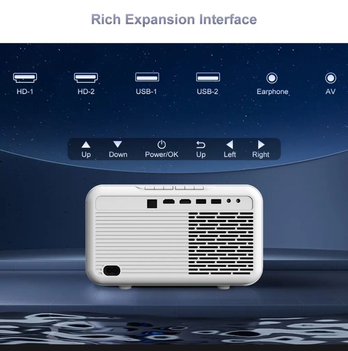 Проектор Flixtone D9w mini