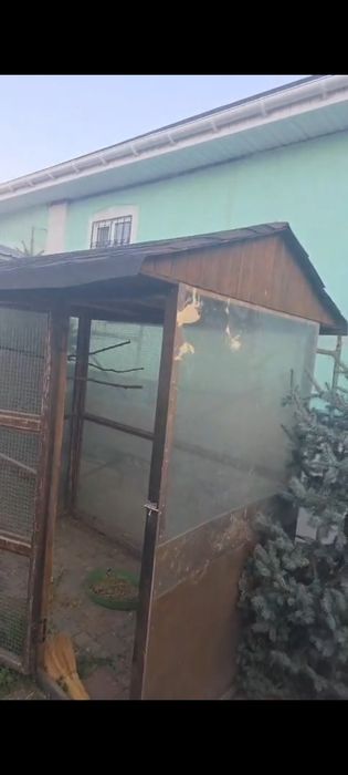 Вальер для птиц.  ,