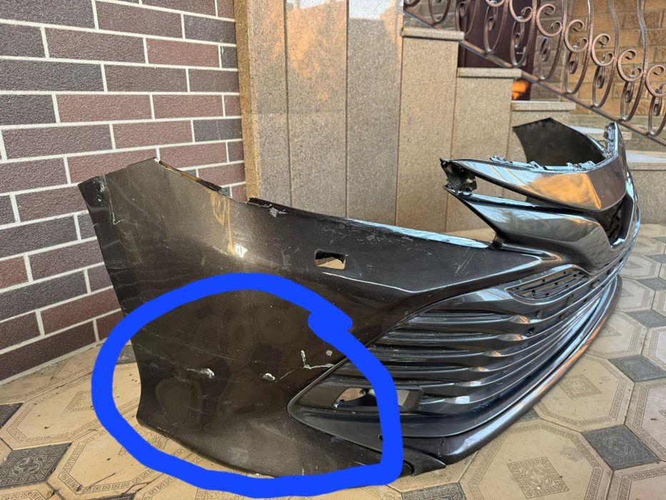 Продам бу оригинал бампер камри европеец 70