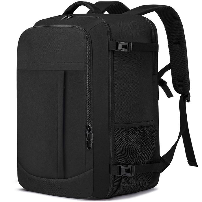 Rucsac avion 55x40x20 44L laptop 18 inch negru