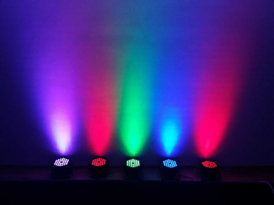 Orga de lumini 36 leduri party Jocuri de culori automat/ritmul muzicii