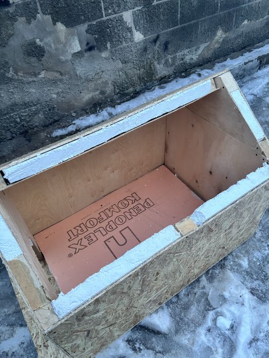 Будка утепленная для собак