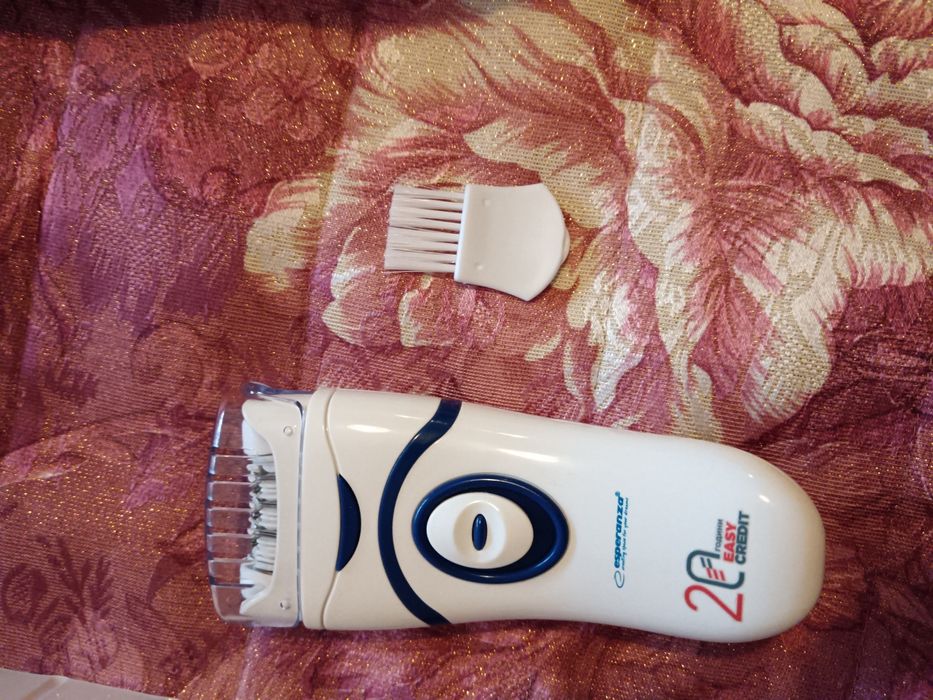 Епилатор работи с батерии