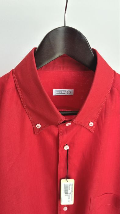 Мужская льняная рубашка ZILLI