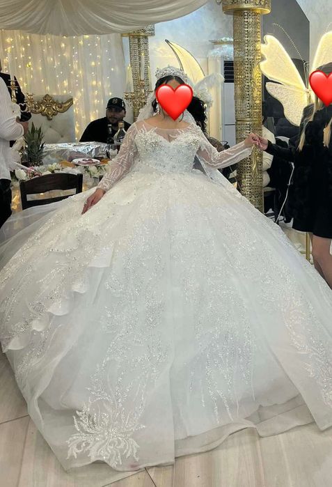 Сватбена рокля + аксесоари