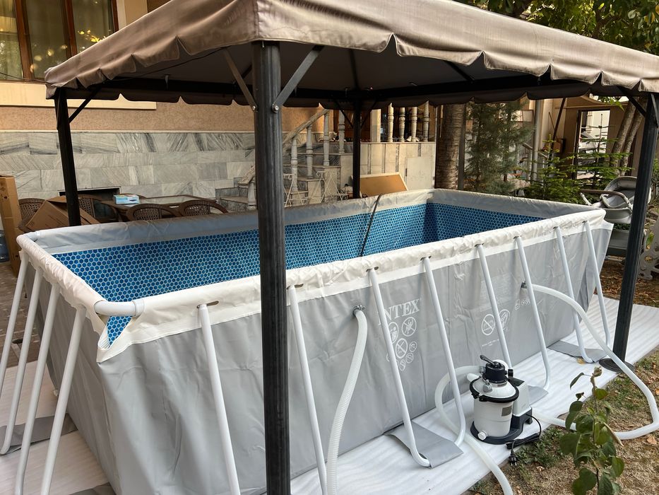 Бассейн каркасный intex 5*2 m