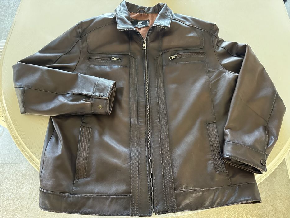 Кафяво Кожено яке