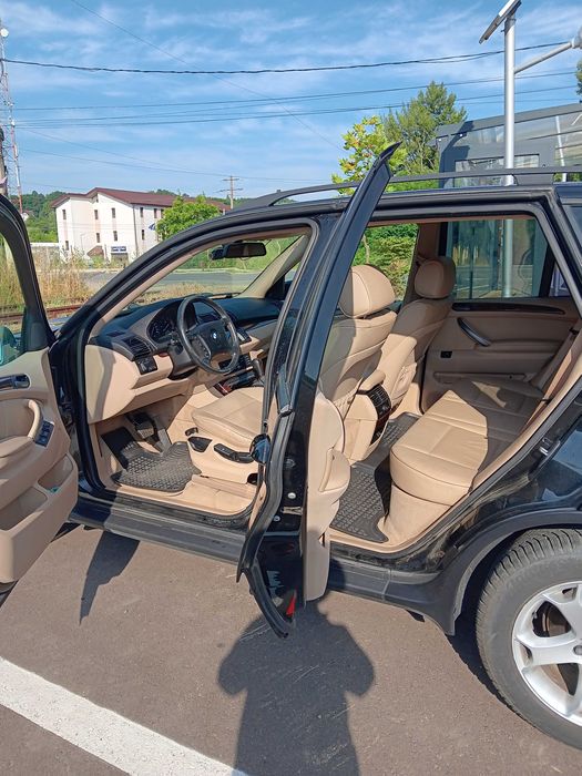 BMW X5(E53),2004-3.0D-AUTOMAT-DOAR 237000KM REALI ,Tapițărie piele bine  i ntretinută