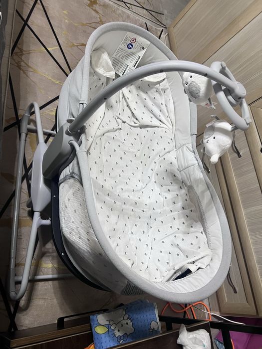 Люлька музыкальная самоукачивающая