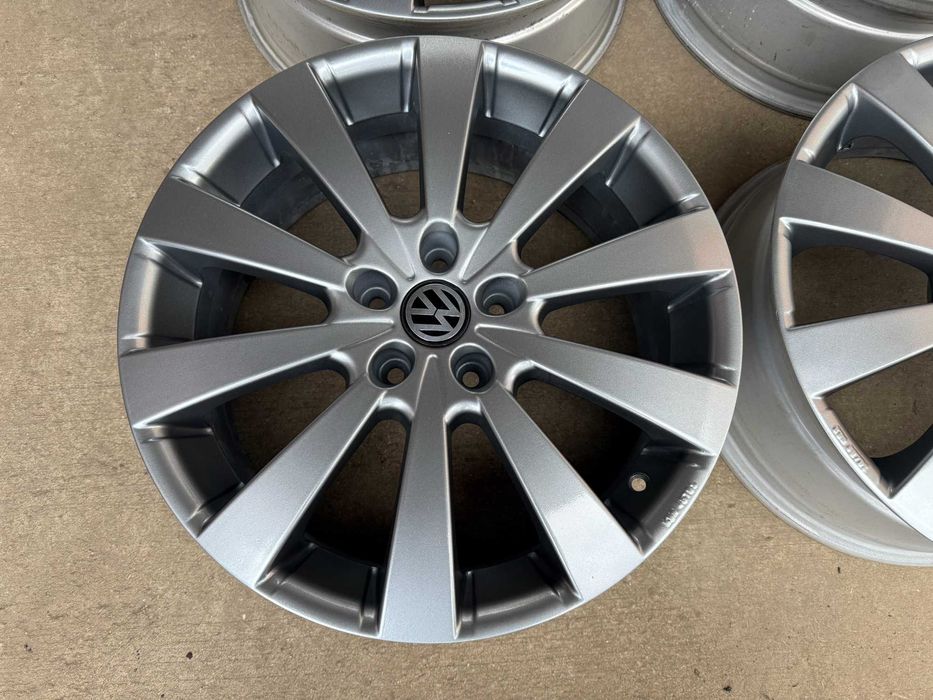 4 бр. алуминиеви джанти 18" 5x112 , централен отвор 70.4, ET48, 7.5J