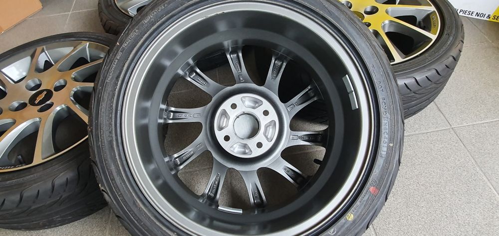 Jante Irmscher 4x100 6Jx16 ET43  Chevrolet Chevrolet, Opel cu anvelope 175 50 16