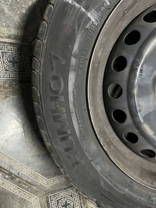 Диски с шинами акцент рио