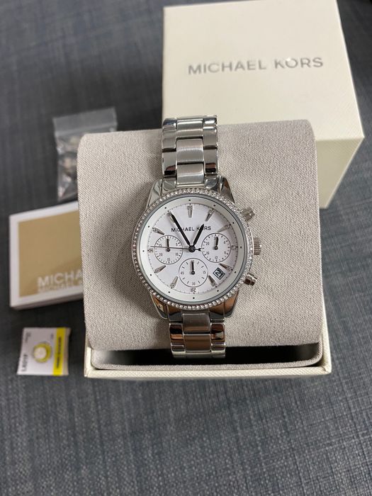 michael kors ceas cronograf otel inoxidabil cu cristale