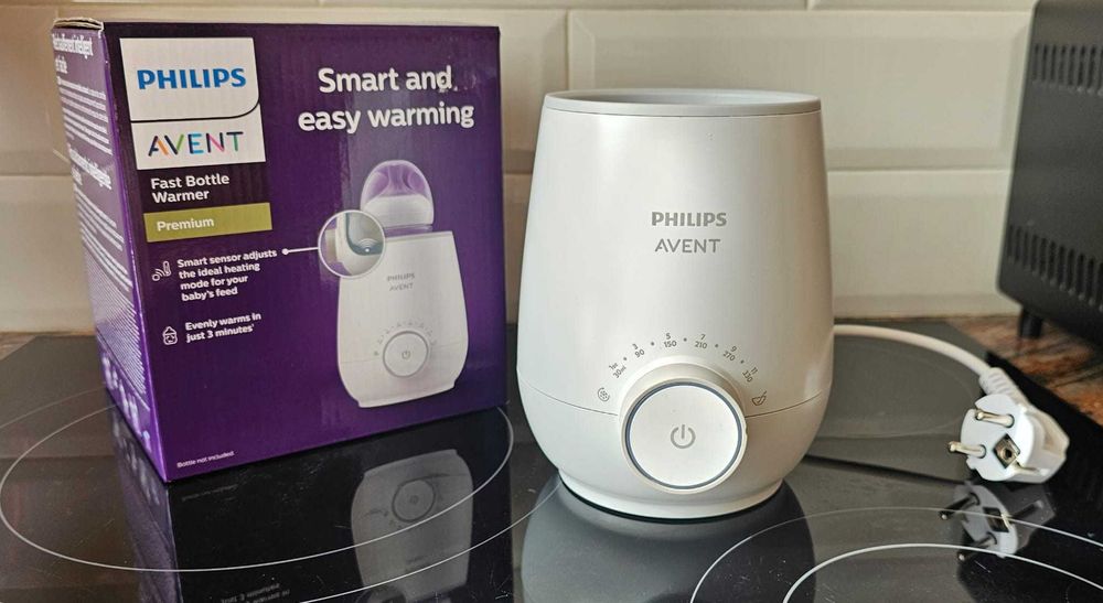 Уред за затопляне на бебешки шишета  и пюрета Philips Avent