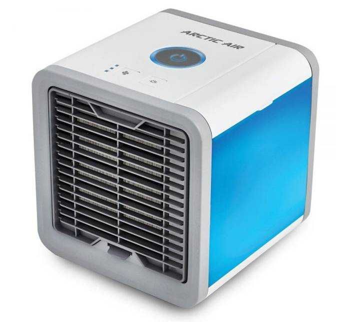 Настолен климатик Artic 3в1, вентилатор, охлаждане с вода, лед,  USB