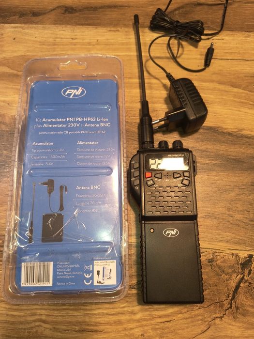 Kit statie CB pentru exterior,kit antena magnetica ,kit statie Escort