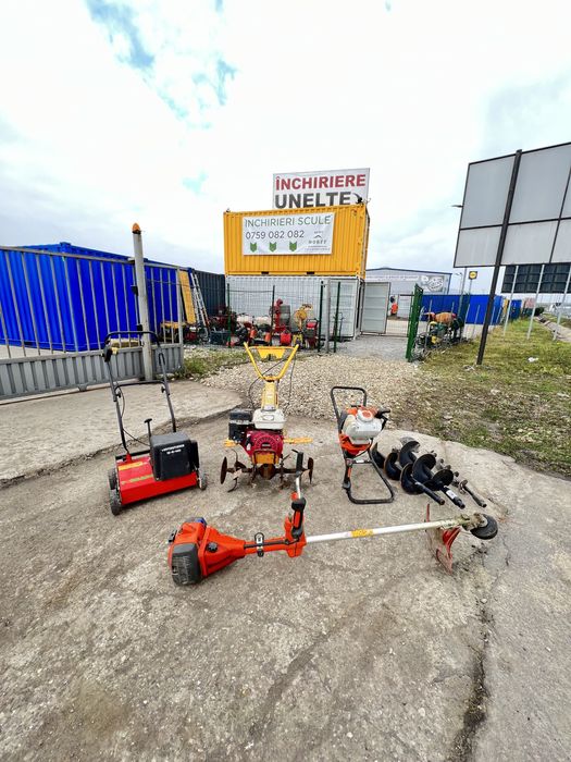 Inchireiz betoniera scarificator generator curent cilindru gazon