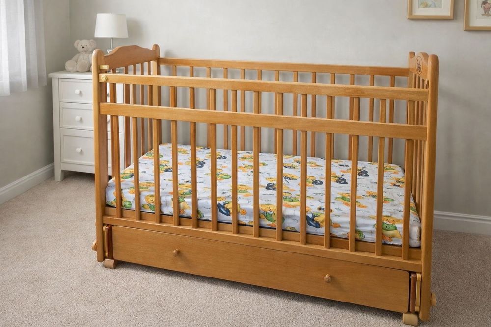 Продам манеж с маятником