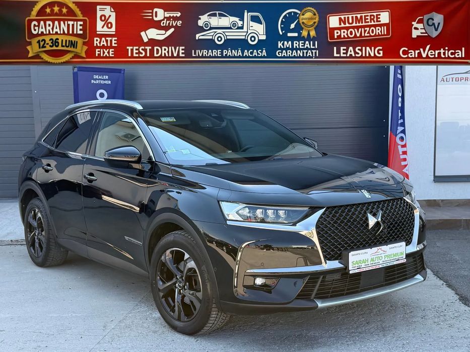 DS Automobiles DS 7 Crossback 1.6i/225cp/Panoramic/FaruriLed/Incalzire/Automat/NavigatieMareGarantie