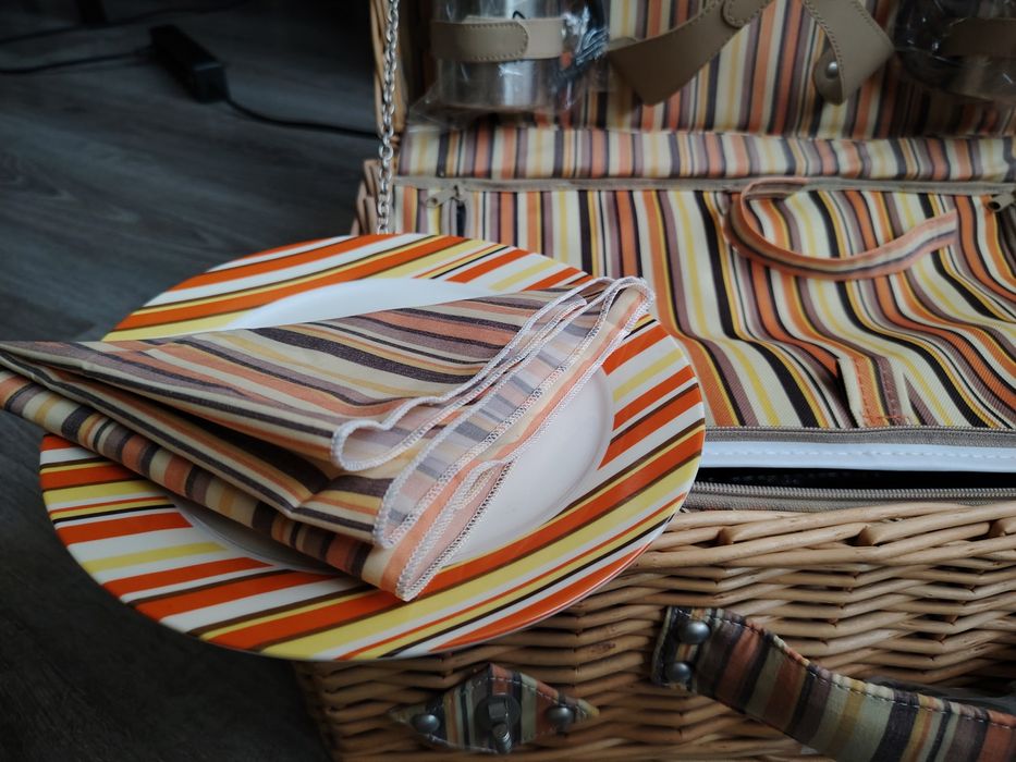 Набор для пикника, сумка-холодильник, новый