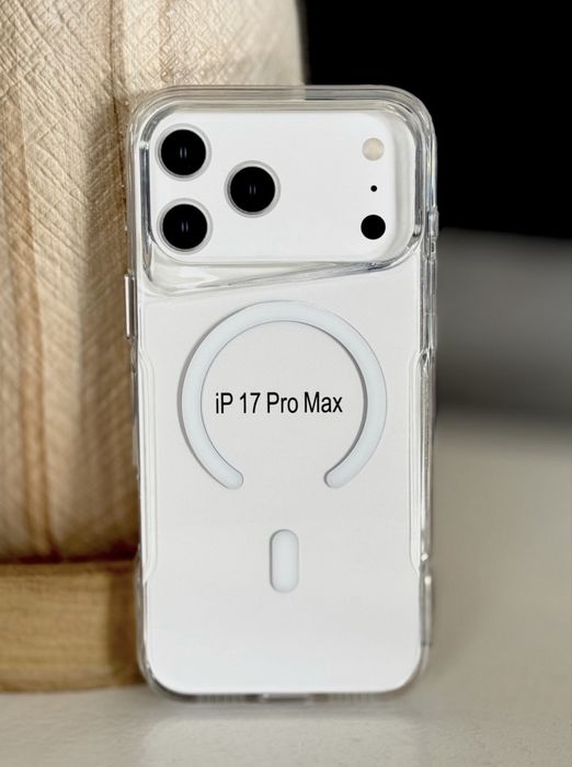 Iphone 16 PRO 16 PRO MAX 17 PRO 17 PRO MAX 18 18 PRO 18 PRO MAX - Husa Magnetica Ultra Slim Transparenta