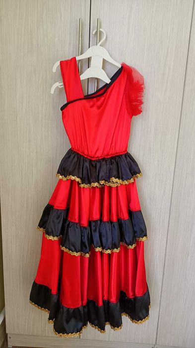 Платье для испанского танца