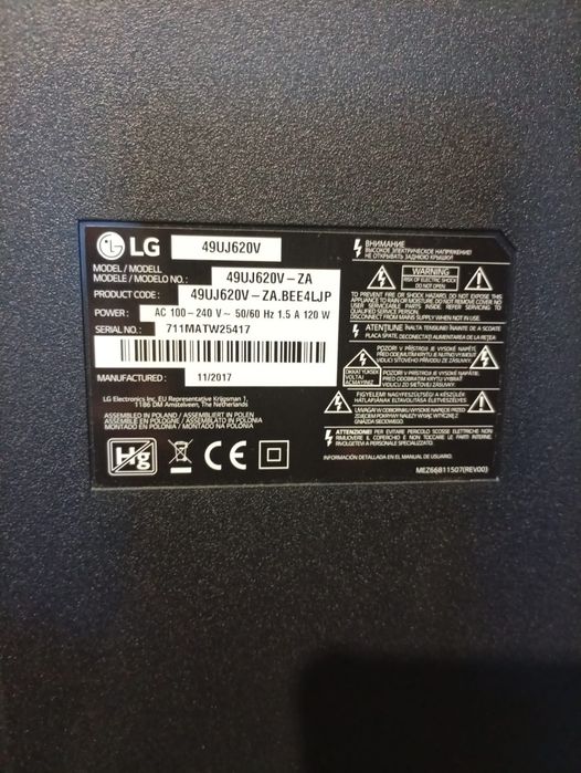 Televizor nefunctional