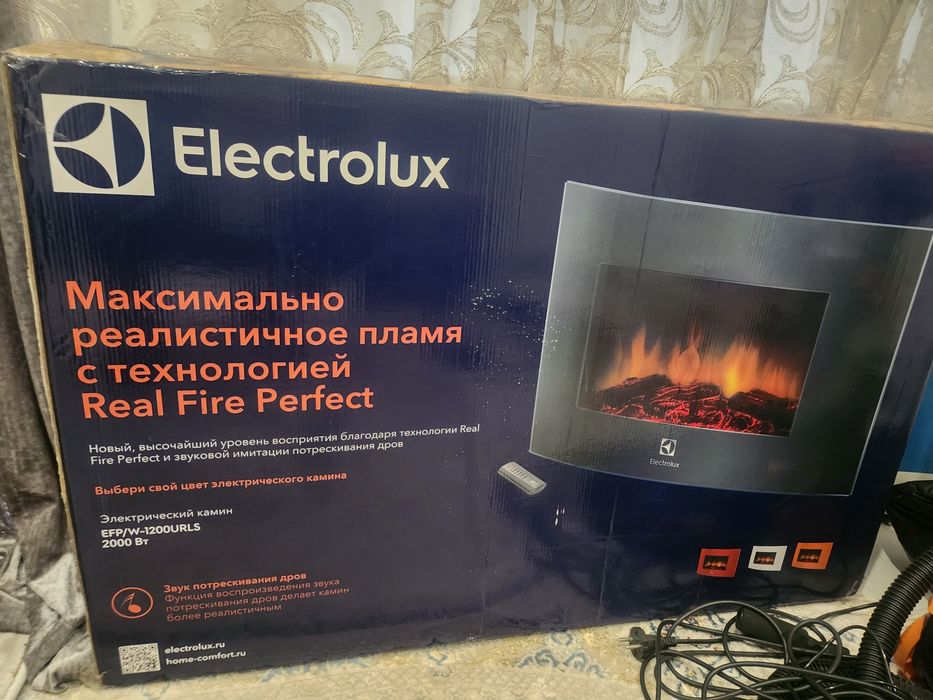 Электрический камин Electrolux  янги ишлатилмаган