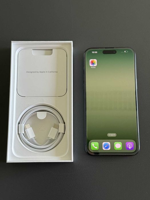 iPhone 15 Pro Max 256 GB Black Titanium с Гаранция и 96% Батерия