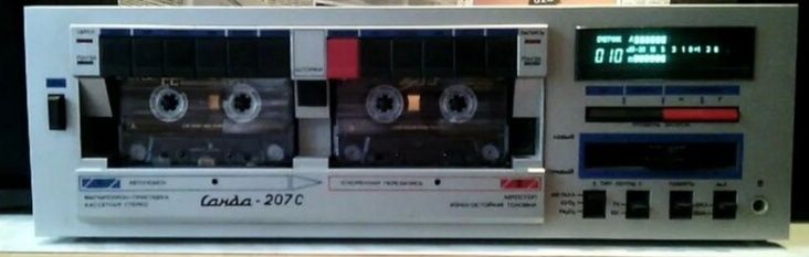 Магнитофон Санда-207С - 1