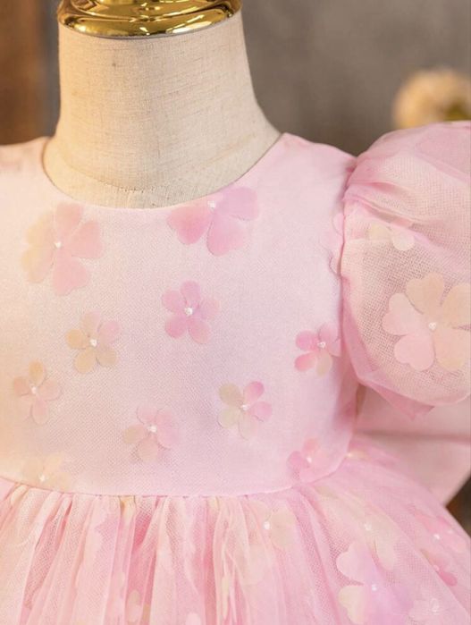 Официална рокля за момиче 9-12 месеца