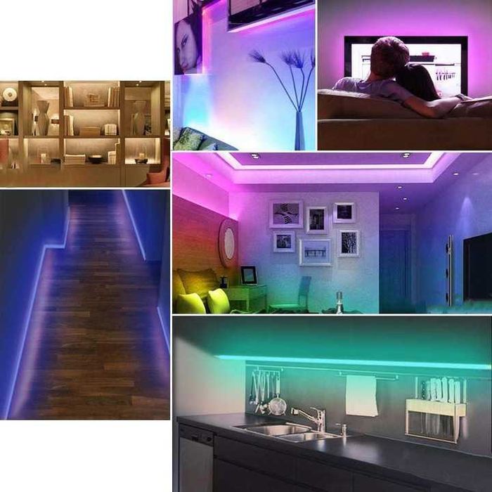 LED лента с дистанционно управление 2м многоцветна DT20