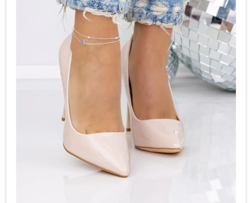 Pantofi stiletto nude Mei