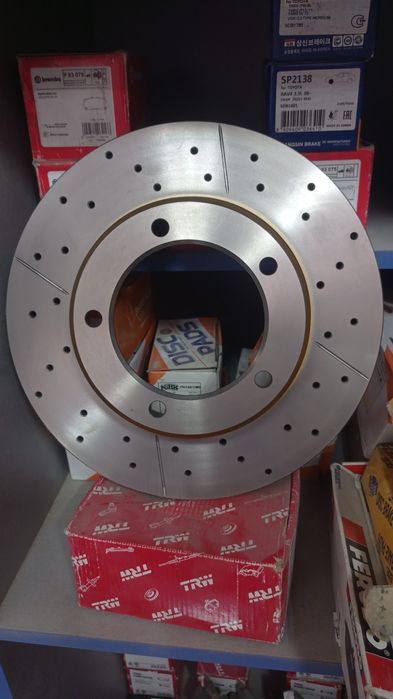 Диски тормозные перфорированные