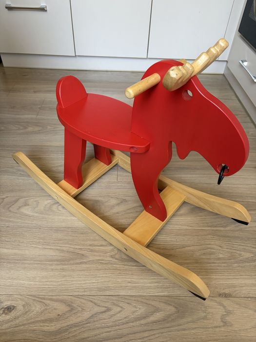 Дървено люлеещо еленче IKEA