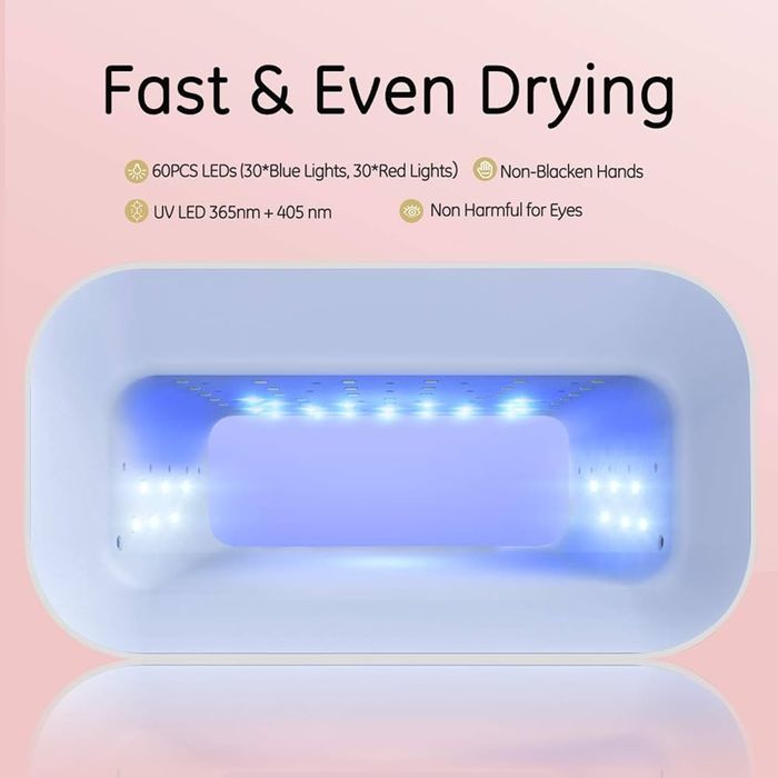 150W UV LED O'vinna лампа за нокти