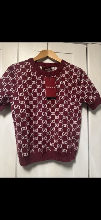 Vand pulover maneca scurta gucci, nou!