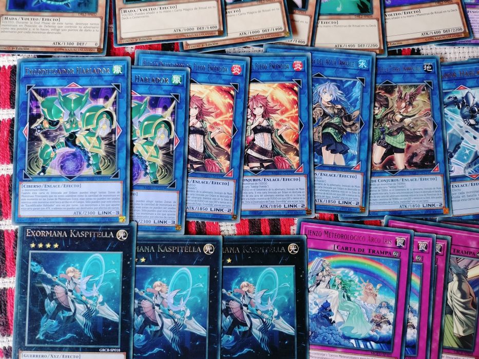 Lot 437 cărți Yu-Gi-Oh! originale (negociabil) în spaniola