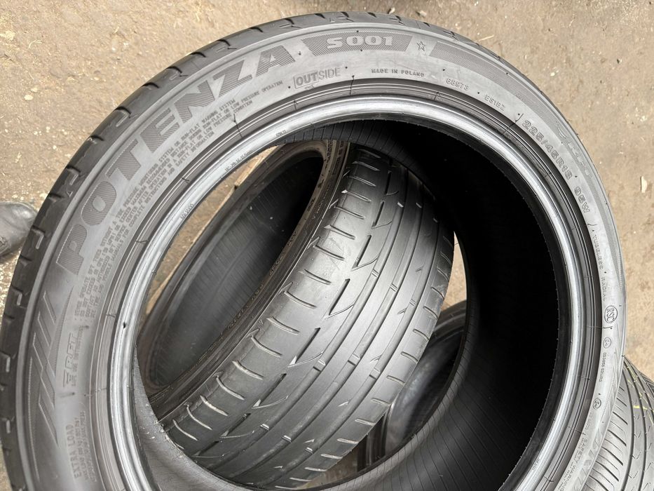 2x Anvelope Vara 225/45 R18 runflat - Bridgestone Potenza S001 rsc cu
