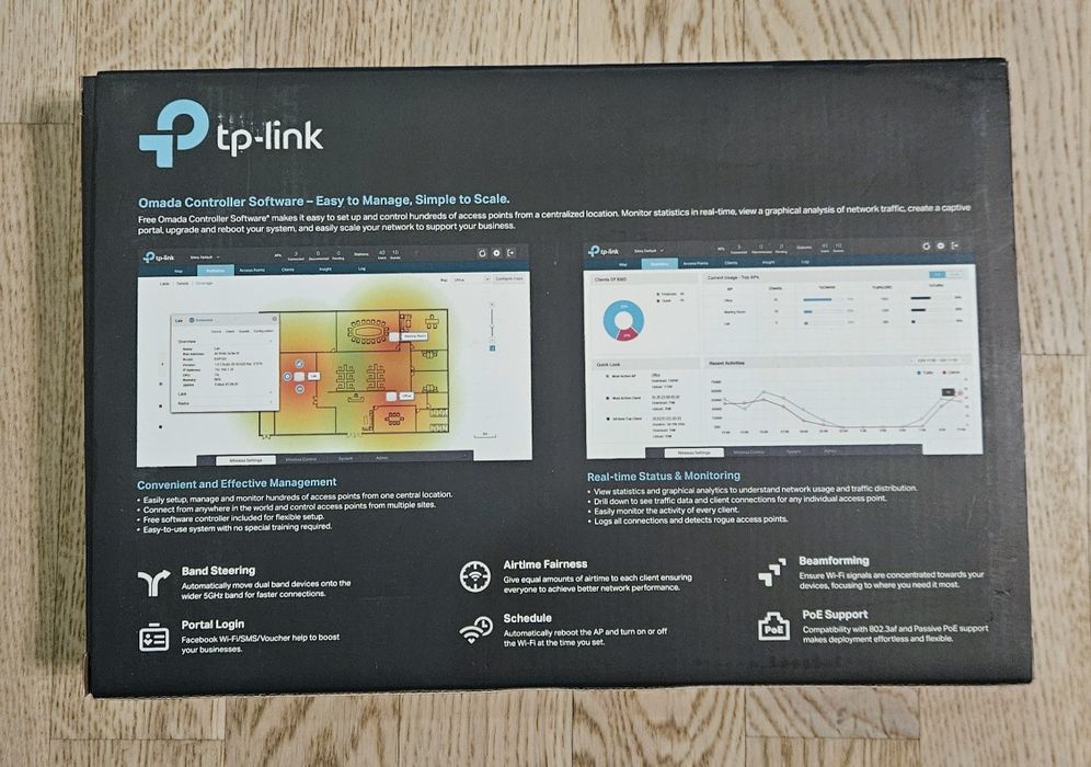 Access Point TP-LINK EAP225 Wi-Fi 5 AC1350