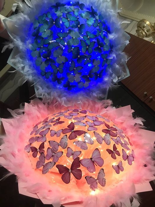 Букет из бабочки