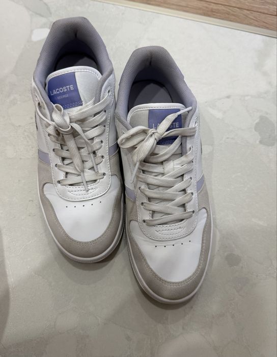 женские кеды lacoste