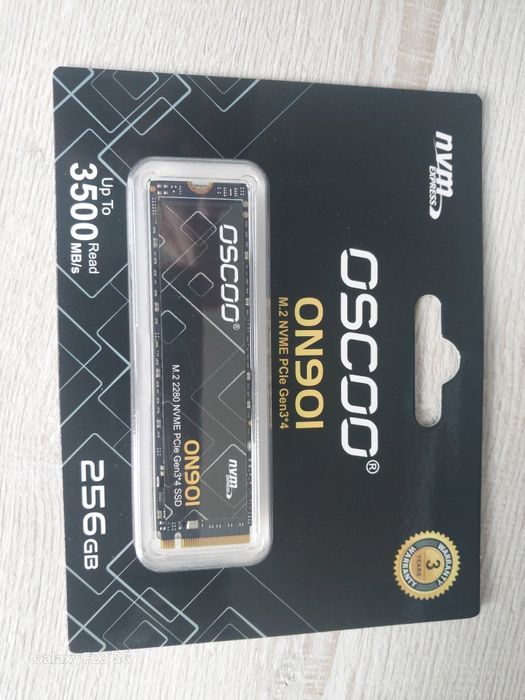 Ssd m2. 256 gb..