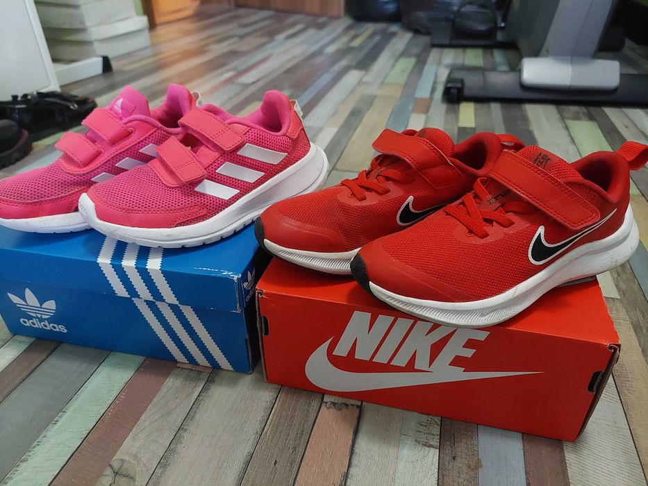 Сет маратонки за момиче Adidas, Nike