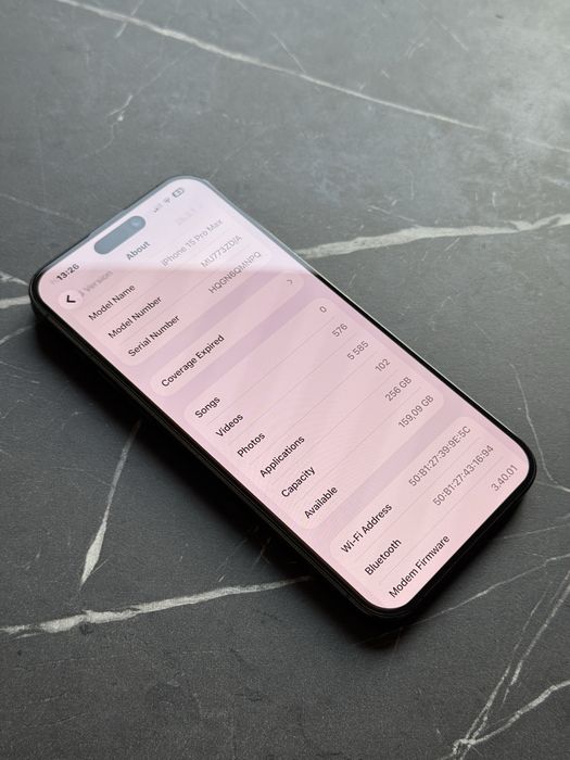 IPhone 15 Pro Max Black 256GB